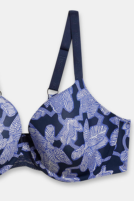 Marks & Spencer Padded Wired Full Coverage T-Shirt Bra - Navy Mix — image 3